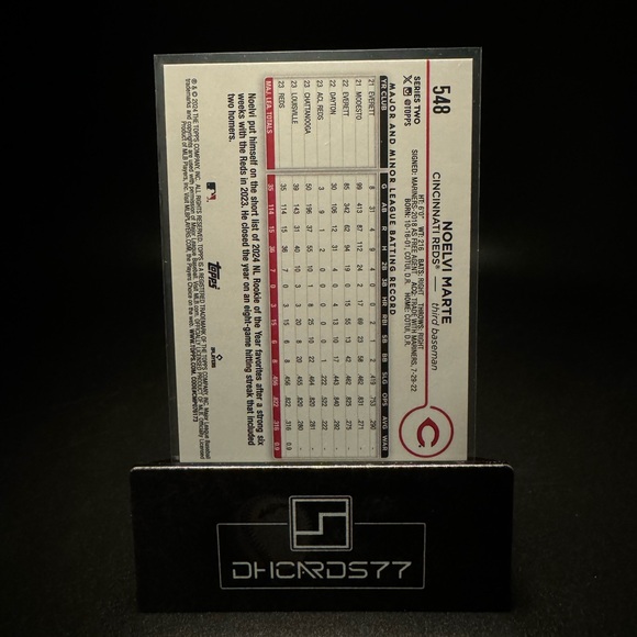 2024 Topps Noelvi Marte Rainbow Foil RC - Picture 2 of 2